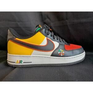 Nike Air Force 1 Low "Sunburst" Size 13 Used VGC CK9282-100 Multi-Color Retro